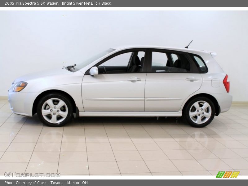  2009 Spectra 5 SX Wagon Bright Silver Metallic