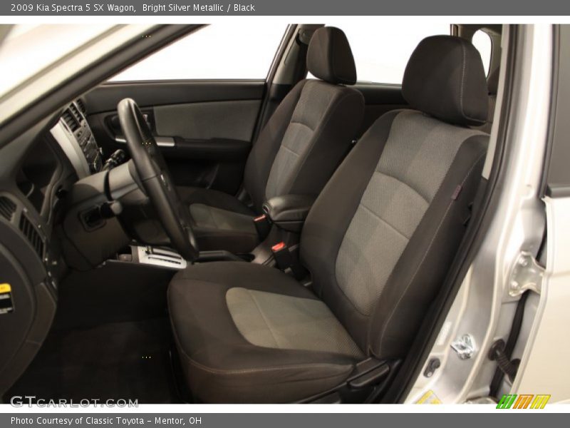  2009 Spectra 5 SX Wagon Black Interior