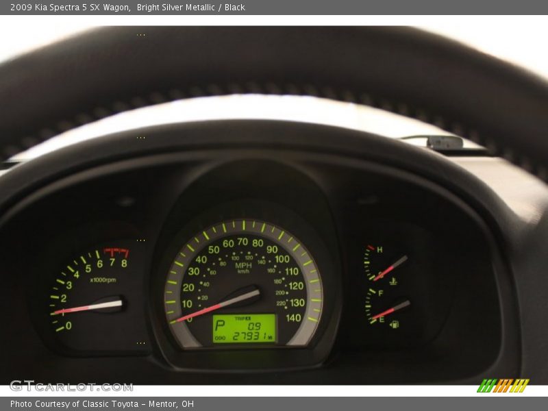  2009 Spectra 5 SX Wagon 5 SX Wagon Gauges