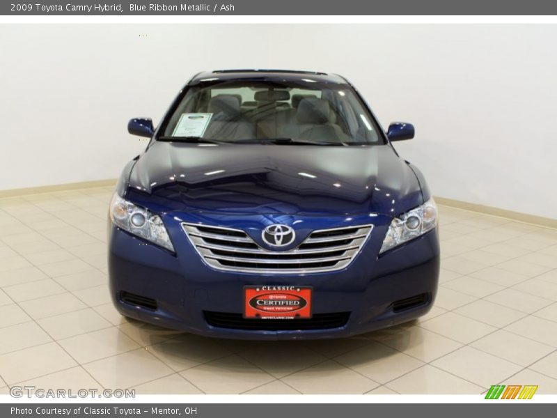 Blue Ribbon Metallic / Ash 2009 Toyota Camry Hybrid