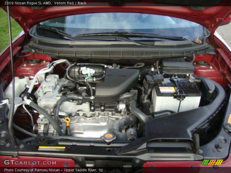Venom Red / Black 2009 Nissan Rogue SL AWD