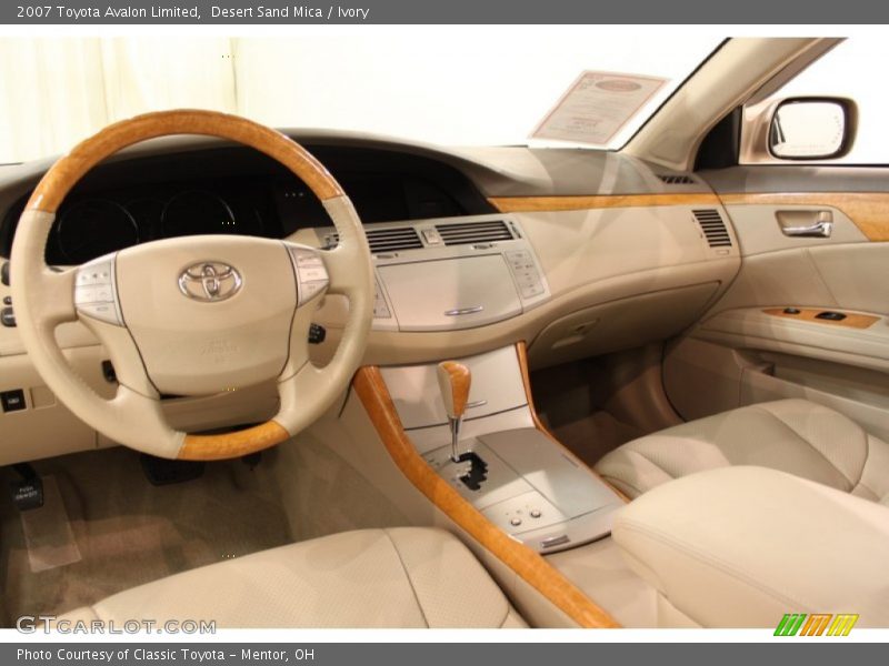 Desert Sand Mica / Ivory 2007 Toyota Avalon Limited