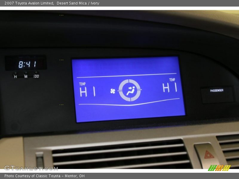 Desert Sand Mica / Ivory 2007 Toyota Avalon Limited
