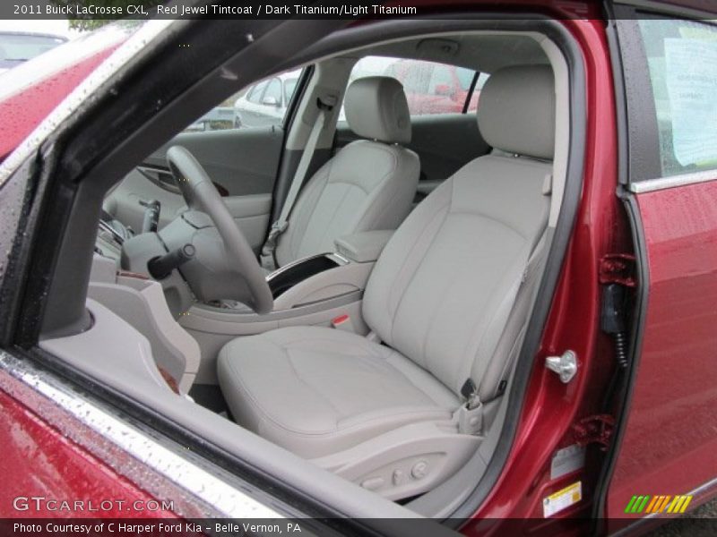 Red Jewel Tintcoat / Dark Titanium/Light Titanium 2011 Buick LaCrosse CXL