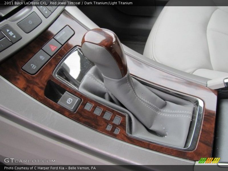 Red Jewel Tintcoat / Dark Titanium/Light Titanium 2011 Buick LaCrosse CXL