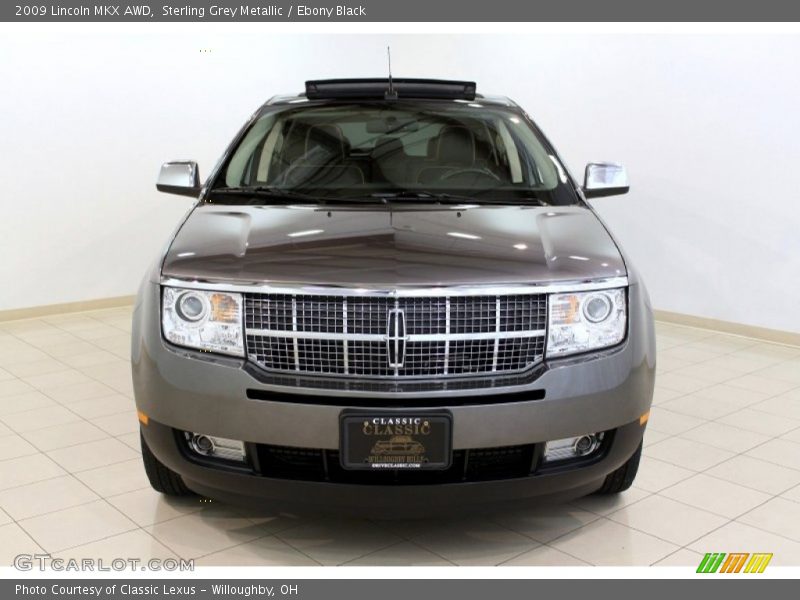 Sterling Grey Metallic / Ebony Black 2009 Lincoln MKX AWD