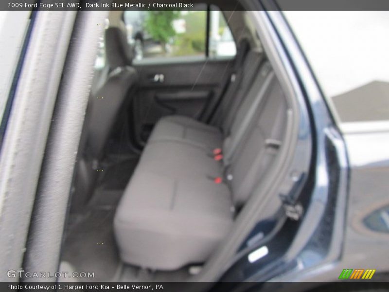 Dark Ink Blue Metallic / Charcoal Black 2009 Ford Edge SEL AWD