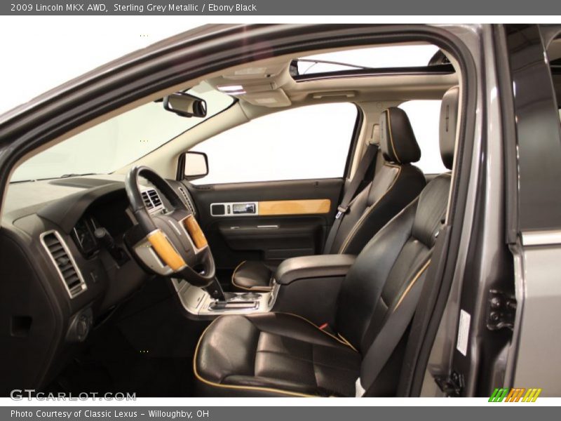  2009 MKX AWD Ebony Black Interior