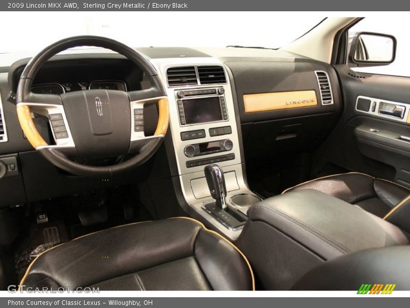  2009 MKX AWD Ebony Black Interior