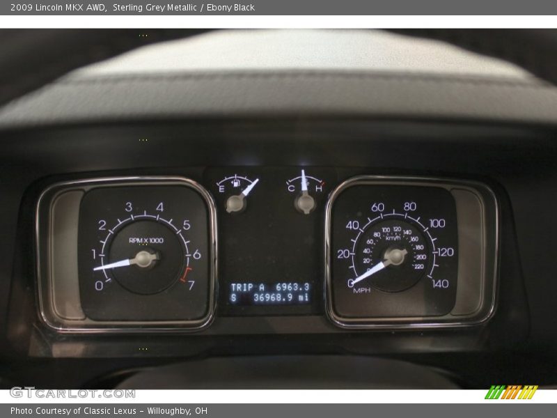  2009 MKX AWD AWD Gauges