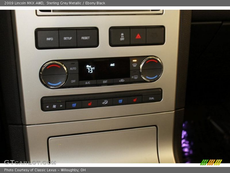 Controls of 2009 MKX AWD