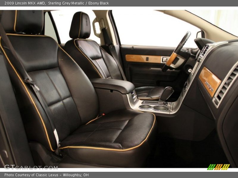  2009 MKX AWD Ebony Black Interior