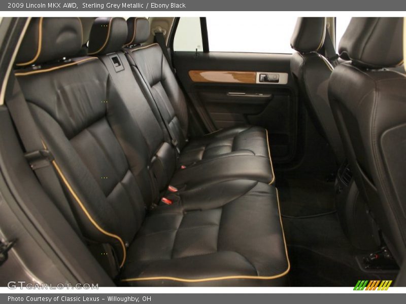  2009 MKX AWD Ebony Black Interior