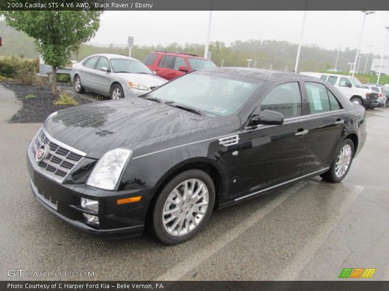 Black Raven / Ebony 2009 Cadillac STS 4 V6 AWD