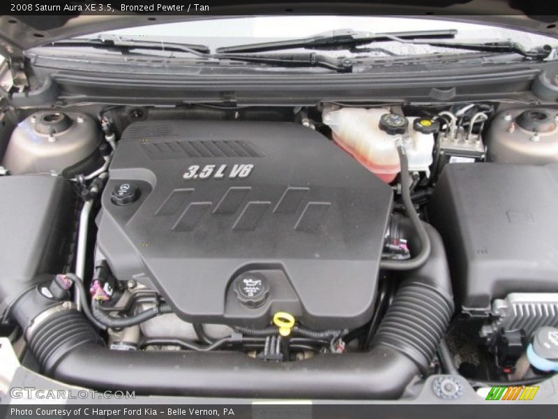 Bronzed Pewter / Tan 2008 Saturn Aura XE 3.5