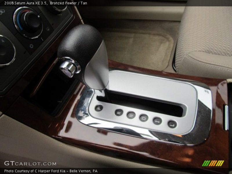 Bronzed Pewter / Tan 2008 Saturn Aura XE 3.5