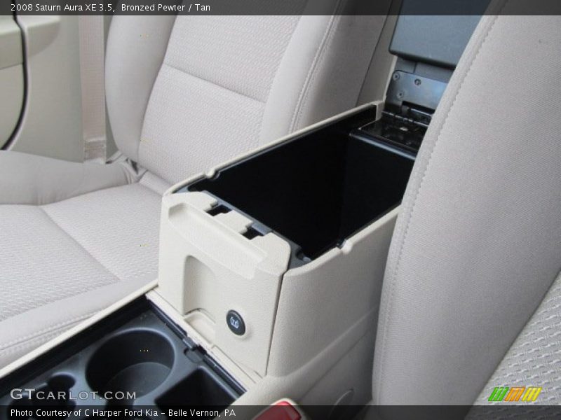 Bronzed Pewter / Tan 2008 Saturn Aura XE 3.5