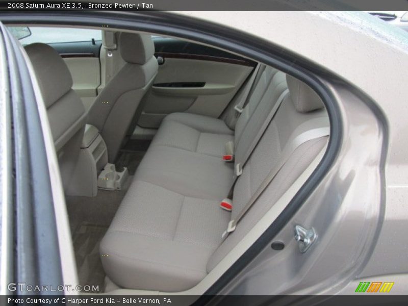 Bronzed Pewter / Tan 2008 Saturn Aura XE 3.5
