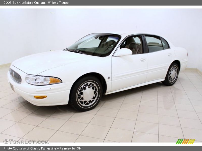 White / Taupe 2003 Buick LeSabre Custom