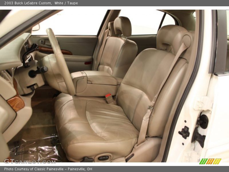 White / Taupe 2003 Buick LeSabre Custom