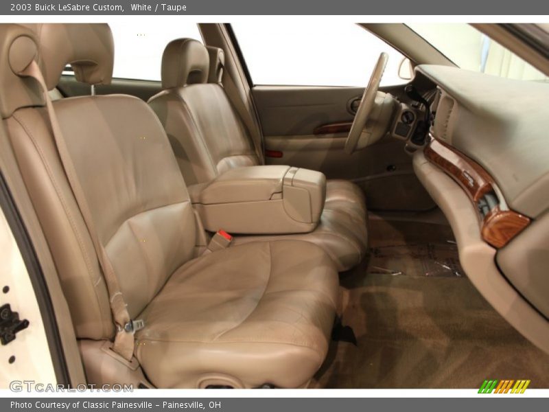 White / Taupe 2003 Buick LeSabre Custom