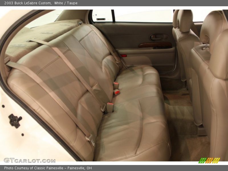 White / Taupe 2003 Buick LeSabre Custom