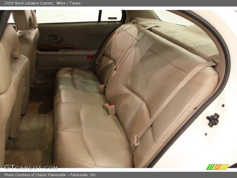 White / Taupe 2003 Buick LeSabre Custom