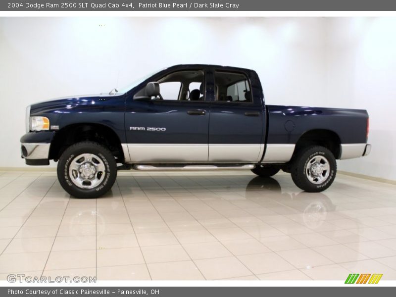 Patriot Blue Pearl / Dark Slate Gray 2004 Dodge Ram 2500 SLT Quad Cab 4x4
