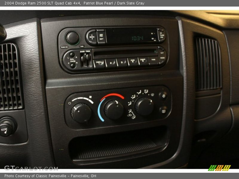 Patriot Blue Pearl / Dark Slate Gray 2004 Dodge Ram 2500 SLT Quad Cab 4x4