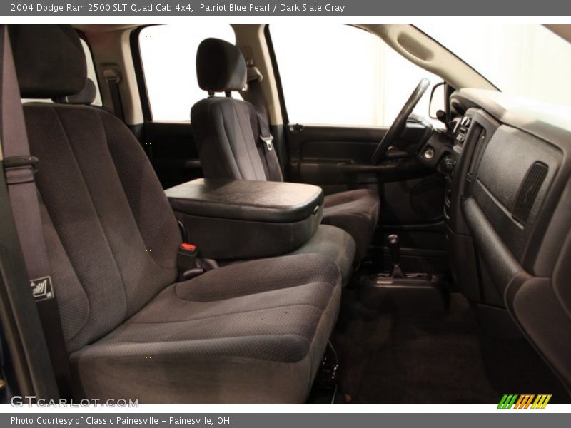 Patriot Blue Pearl / Dark Slate Gray 2004 Dodge Ram 2500 SLT Quad Cab 4x4