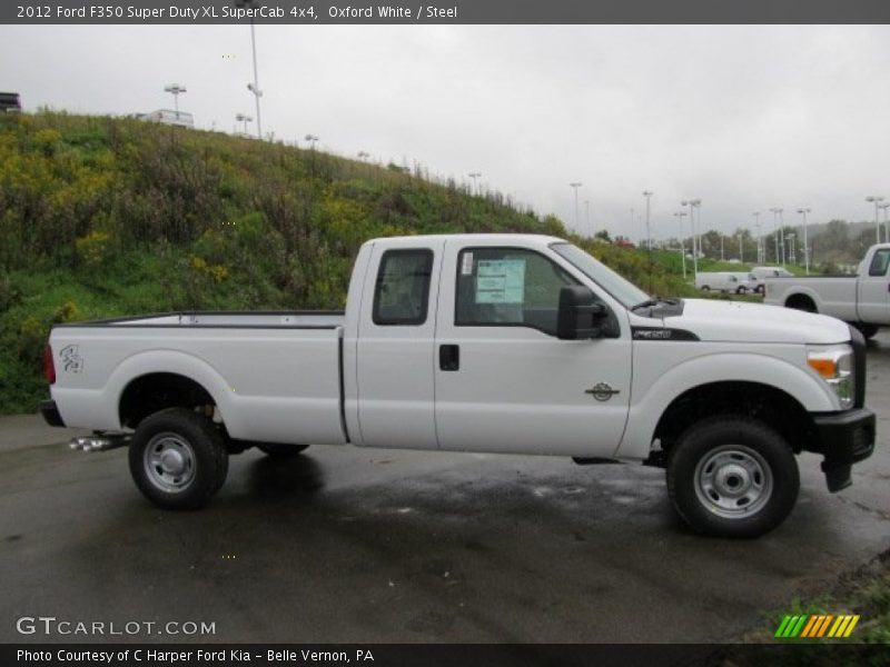 Oxford White / Steel 2012 Ford F350 Super Duty XL SuperCab 4x4