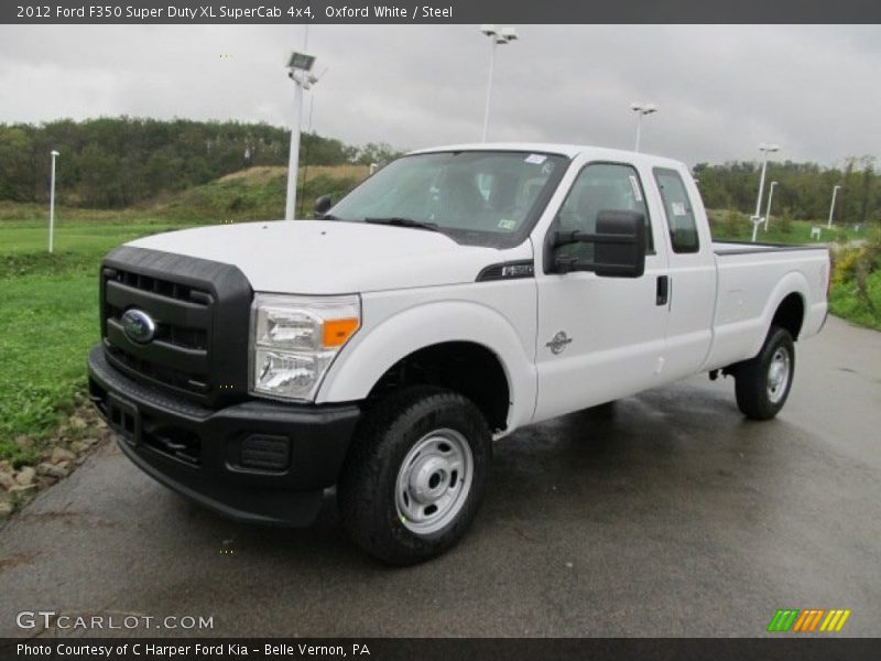 Oxford White / Steel 2012 Ford F350 Super Duty XL SuperCab 4x4