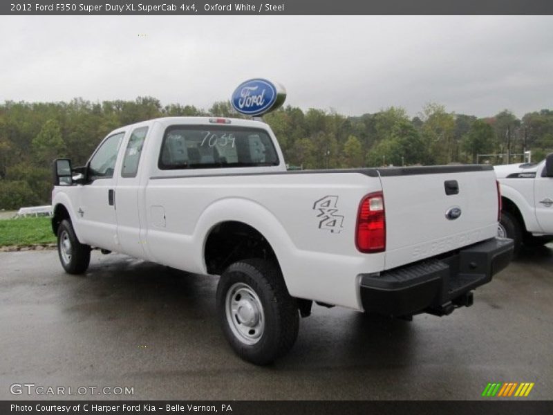  2012 F350 Super Duty XL SuperCab 4x4 Oxford White