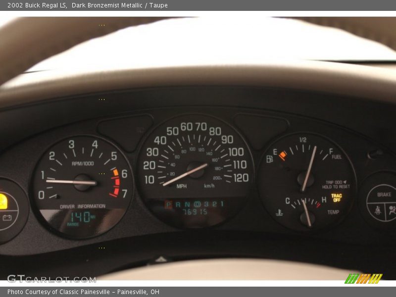 Dark Bronzemist Metallic / Taupe 2002 Buick Regal LS