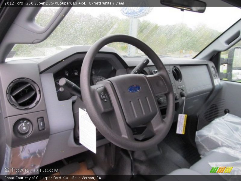  2012 F350 Super Duty XL SuperCab 4x4 Steering Wheel