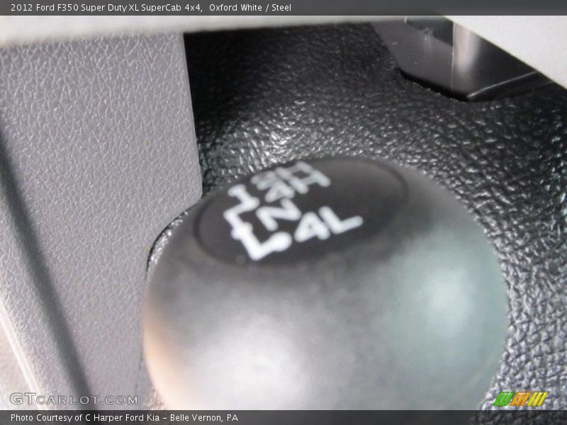 Oxford White / Steel 2012 Ford F350 Super Duty XL SuperCab 4x4