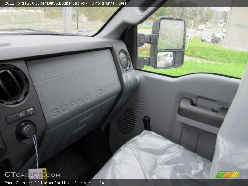 Oxford White / Steel 2012 Ford F350 Super Duty XL SuperCab 4x4