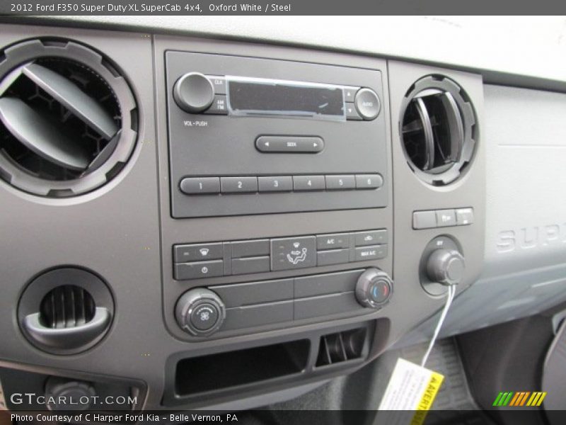 Controls of 2012 F350 Super Duty XL SuperCab 4x4