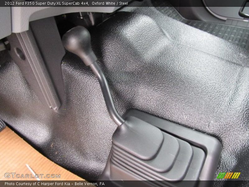 Oxford White / Steel 2012 Ford F350 Super Duty XL SuperCab 4x4