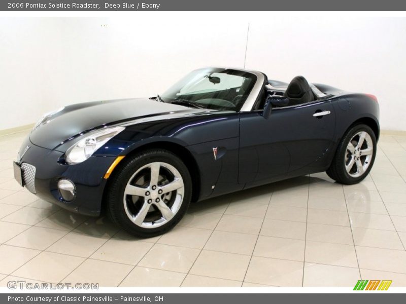 Deep Blue / Ebony 2006 Pontiac Solstice Roadster