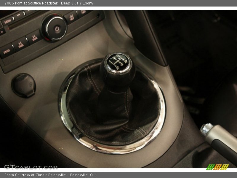 Deep Blue / Ebony 2006 Pontiac Solstice Roadster