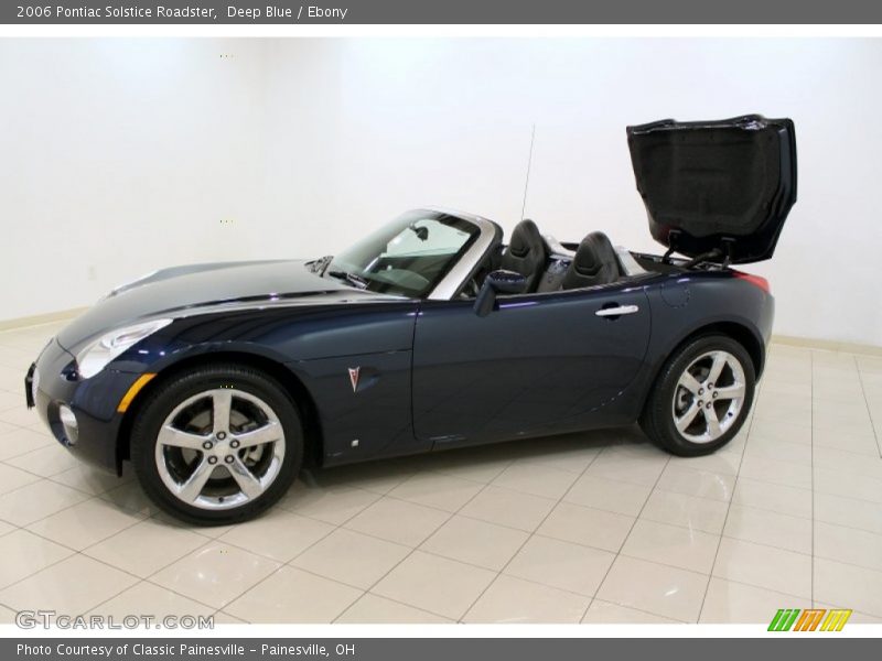 Deep Blue / Ebony 2006 Pontiac Solstice Roadster