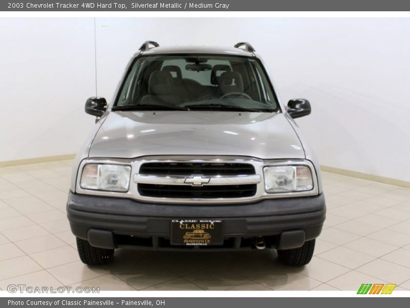 Silverleaf Metallic / Medium Gray 2003 Chevrolet Tracker 4WD Hard Top