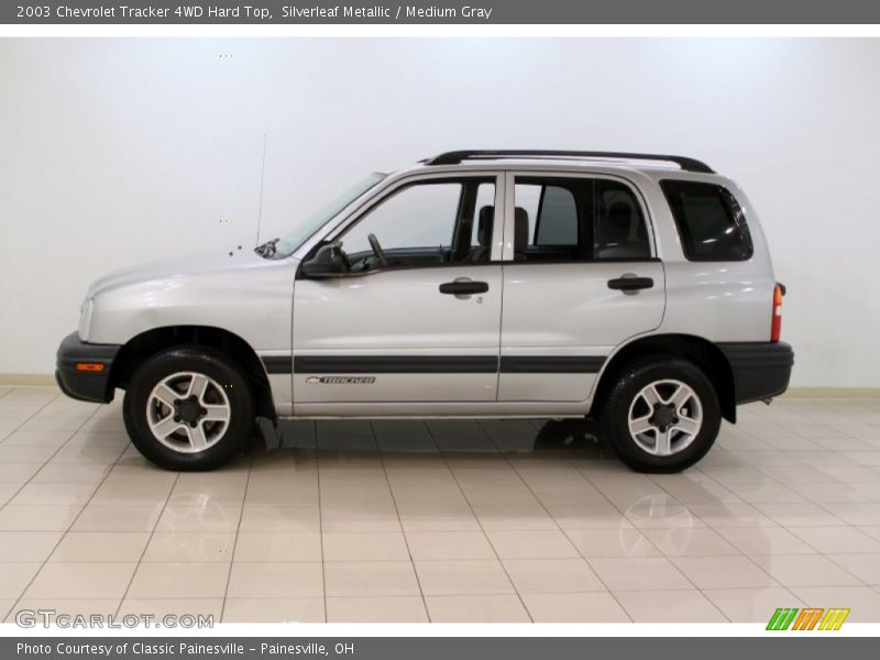  2003 Tracker 4WD Hard Top Silverleaf Metallic