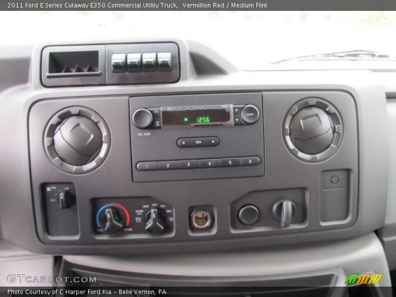 Controls of 2011 E Series Cutaway E350 Commercial Utility Truck