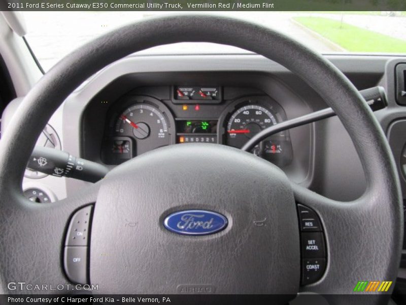  2011 E Series Cutaway E350 Commercial Utility Truck Steering Wheel