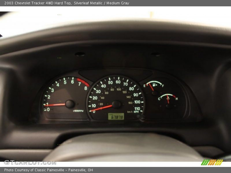  2003 Tracker 4WD Hard Top 4WD Hard Top Gauges