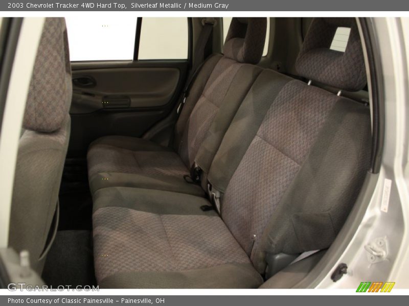 Silverleaf Metallic / Medium Gray 2003 Chevrolet Tracker 4WD Hard Top