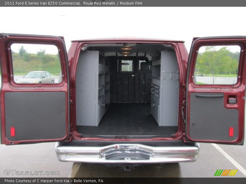 Royal Red Metallic / Medium Flint 2011 Ford E Series Van E250 Commercial