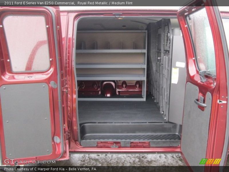 Royal Red Metallic / Medium Flint 2011 Ford E Series Van E250 Commercial